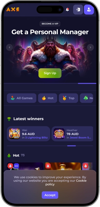 Axe Casino App